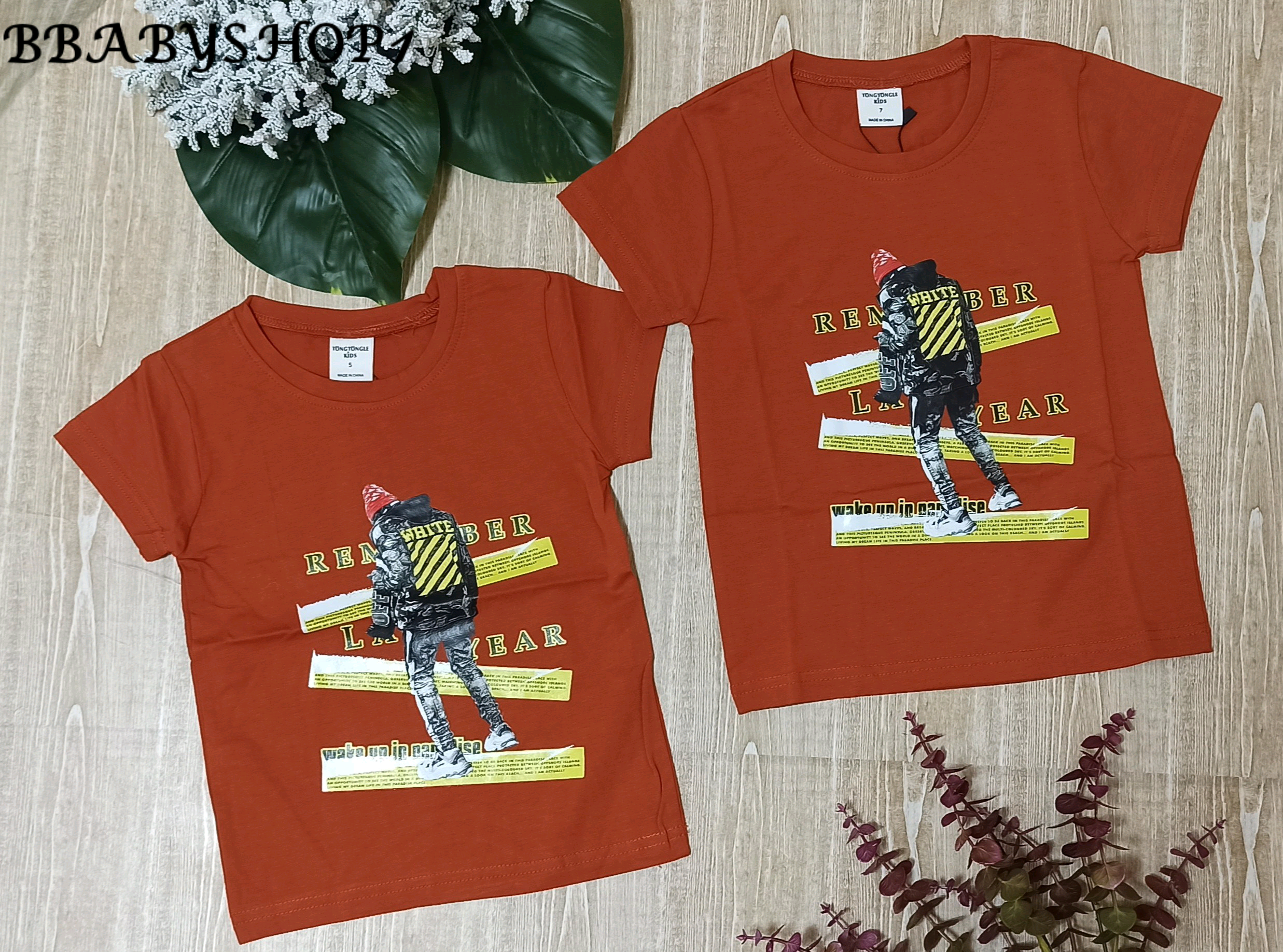 تیشرت بچگانه کتان جنس فوقالعاده