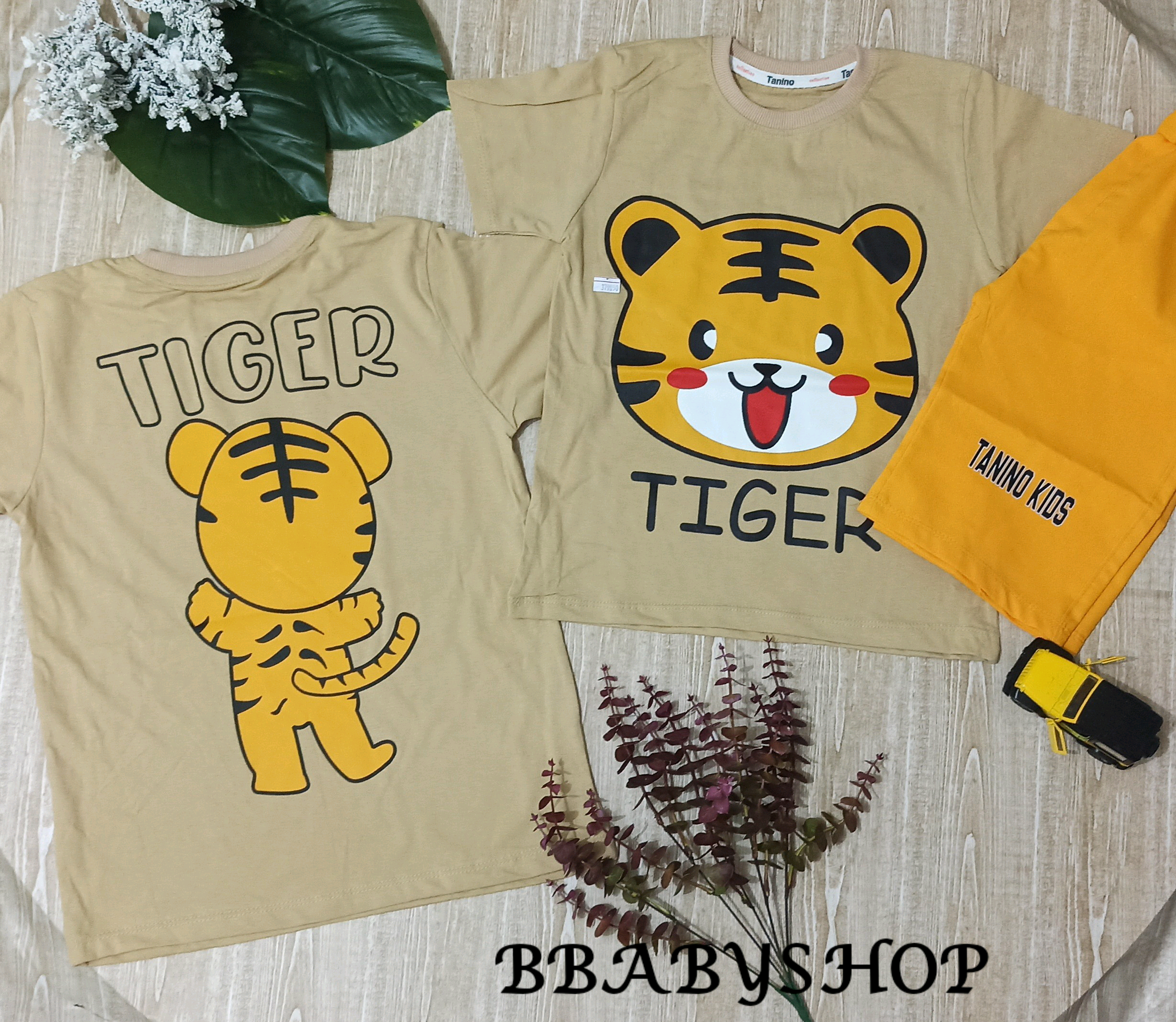 تیشرت و شلوارک بچگانه تایگر
