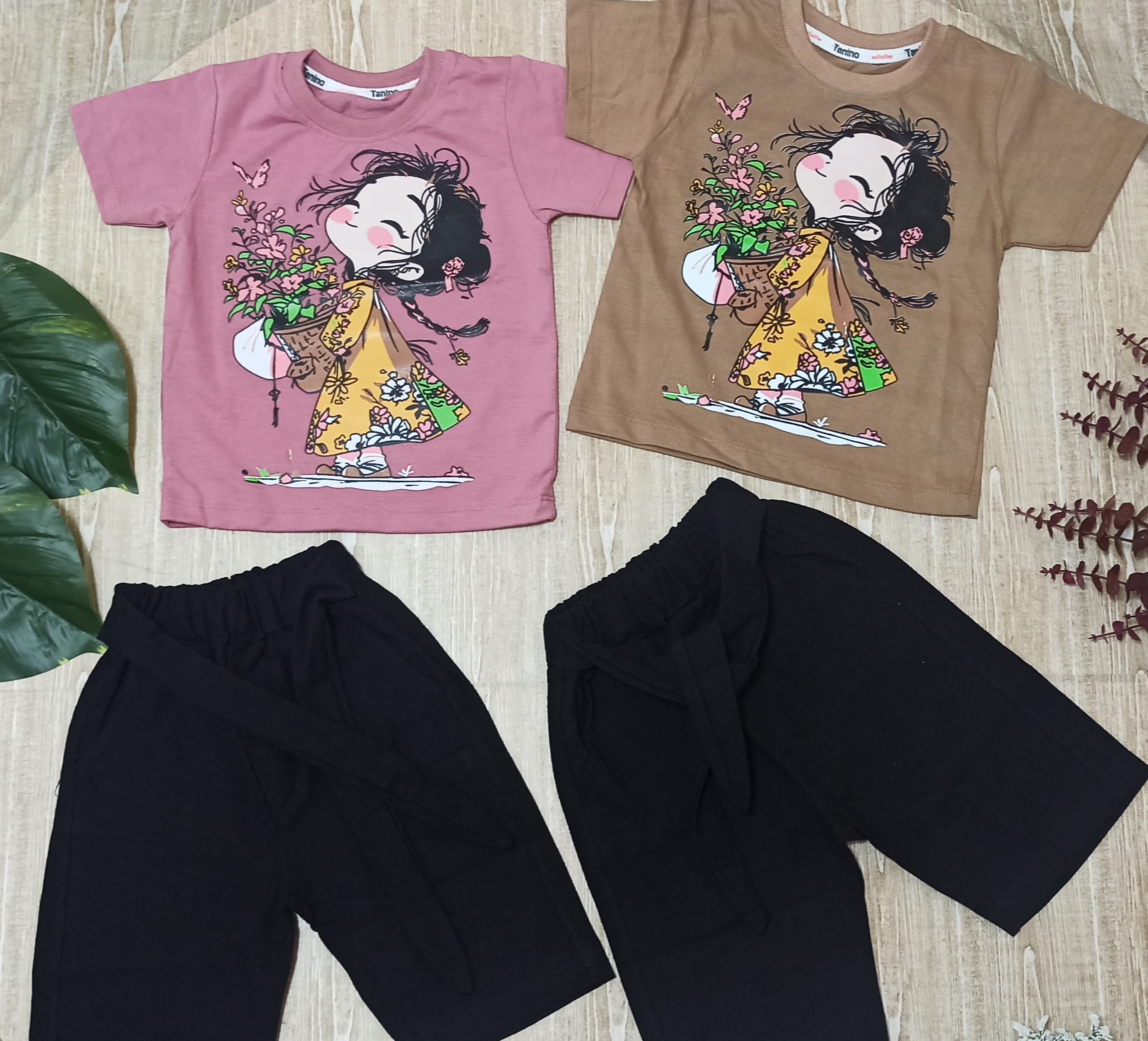 تیشرت و شلوارک دخترانه دخترک