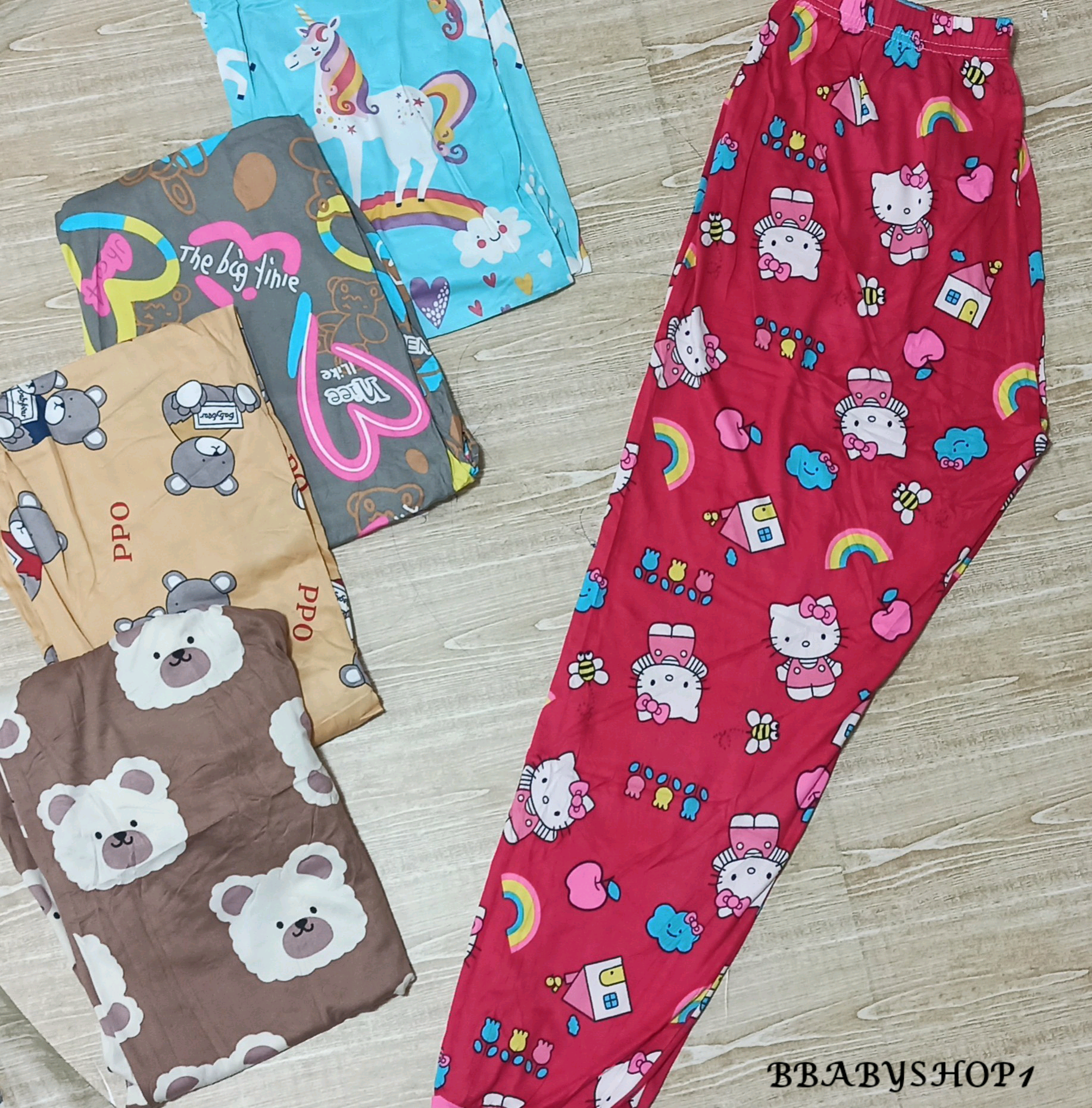 شلوار گیاهی عروسکی زنانه دخترانه