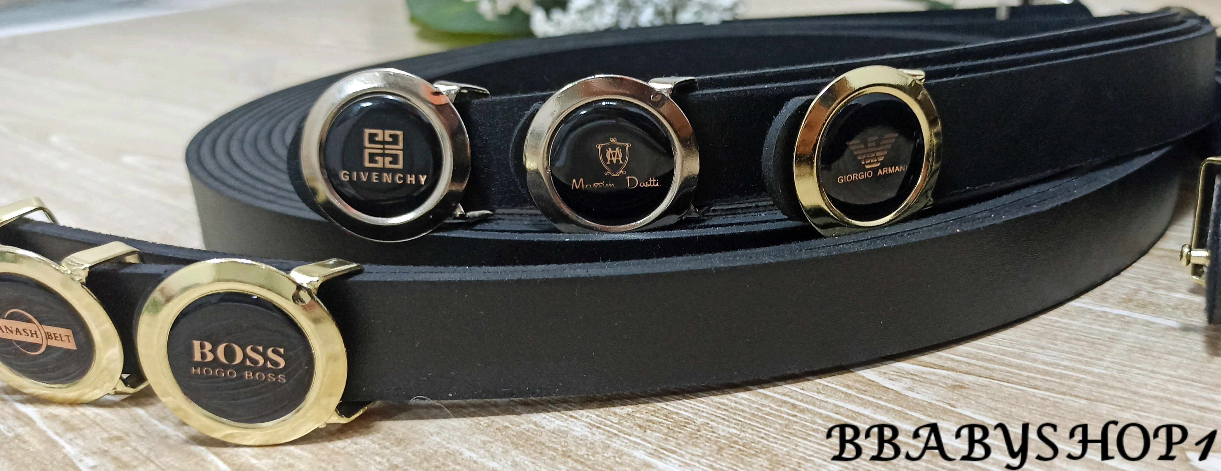 کمربند اسپرت چرم باسگک میکس بچگانه