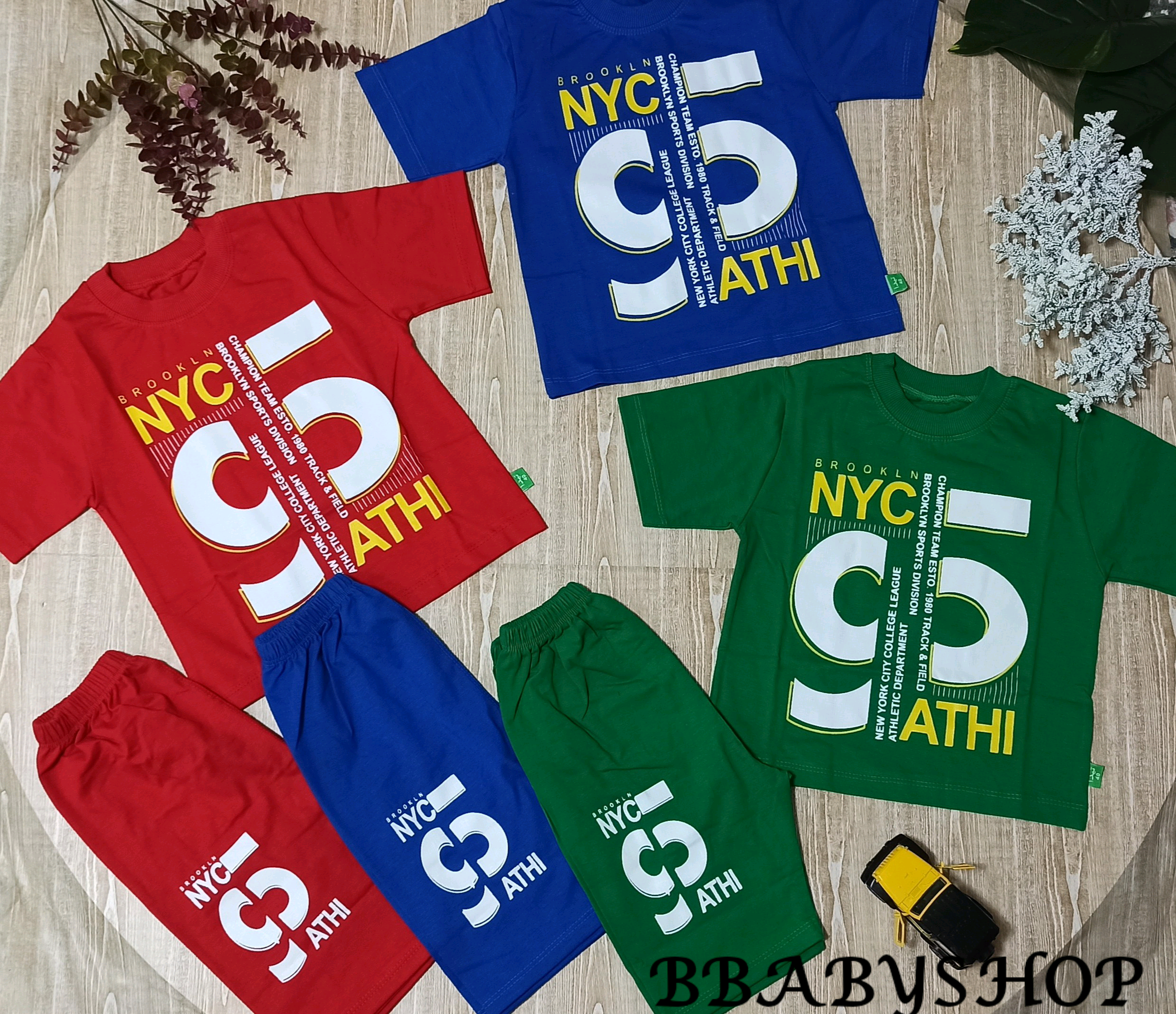 تیشرت و شلوارک بچگانه 95