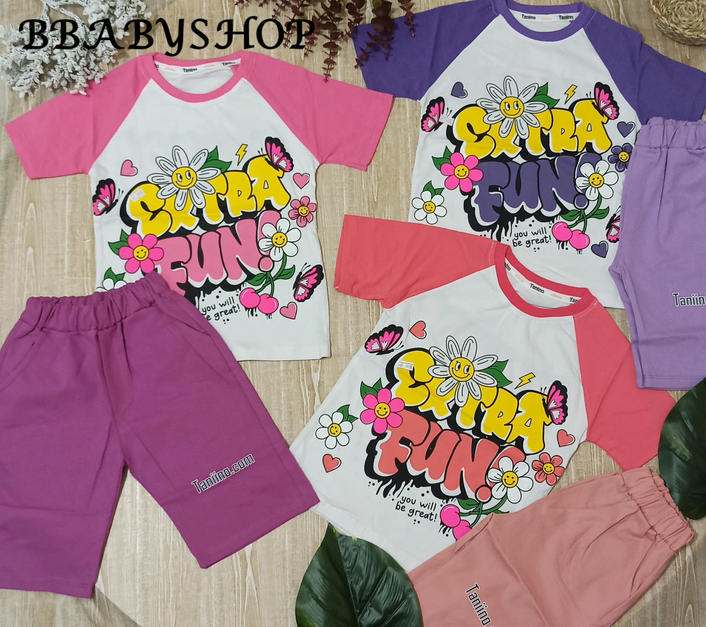 تیشرت و شلوار دخترانه